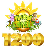 1200 eieren voor Farm Empire image