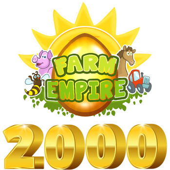 2000 eieren voor Farm Empire